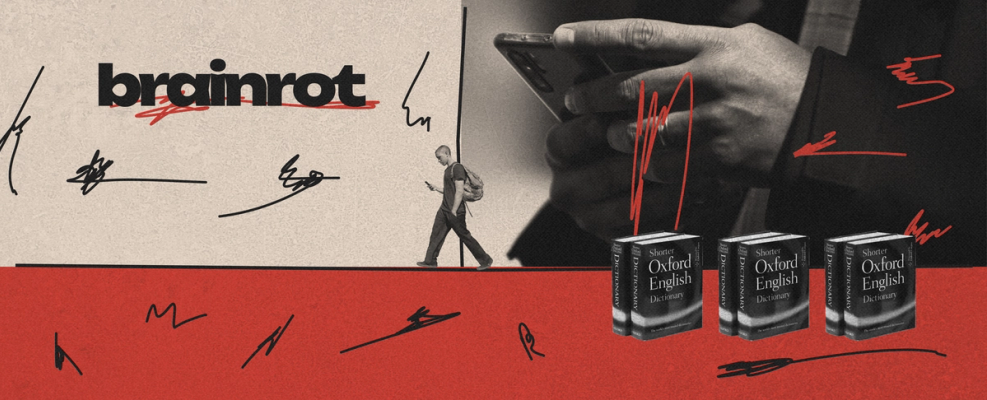 Изображение-Слово года — brainrot. Шура по себе знает, как от контента «гниет» мозг